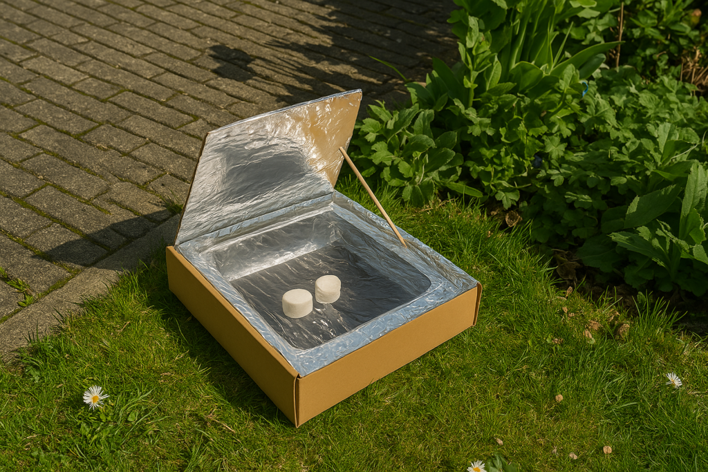 Zonneoven maken: laat de zon je marshmallow smelten!