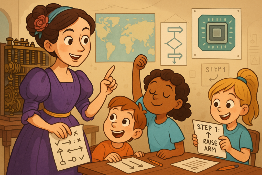 Ada Lovelace – het meisje dat de eerste computer bedacht (zonder computer!)
