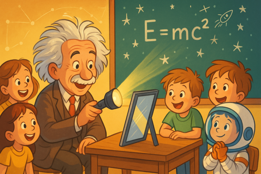 Albert Einstein en de tijdmachine in je hoofd