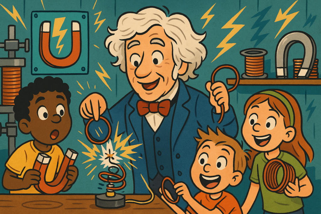 Michael Faraday – de man die stroom vond in een magneet