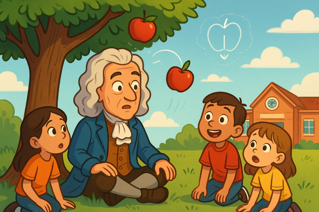 Isaac Newton en de appel: hoe zwaartekracht werd ontdekt (of toch niet helemaal?)