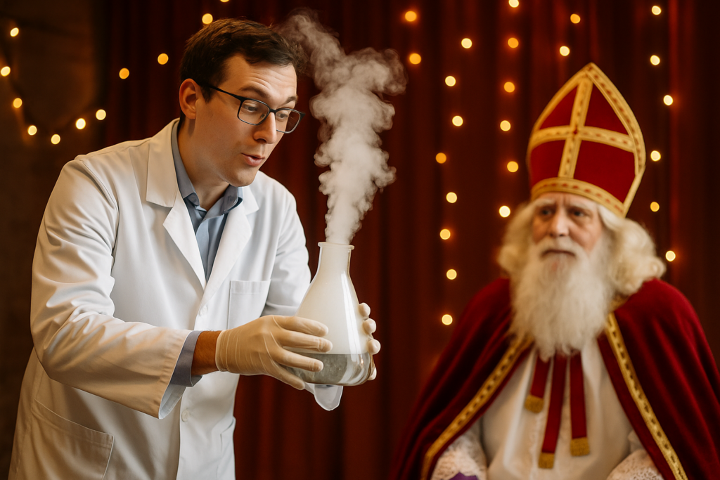 Proefjeslab als voorprogramma bij het Sinterklaasfeest